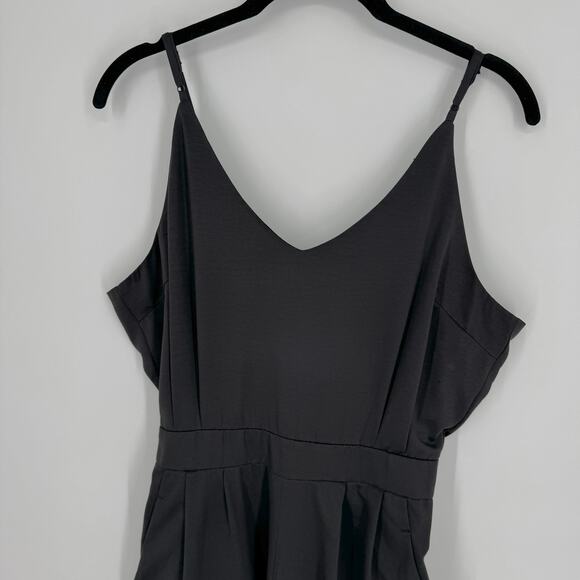 Moussy Jumpsuit Satin Black Size Small - Picture 3 of 9